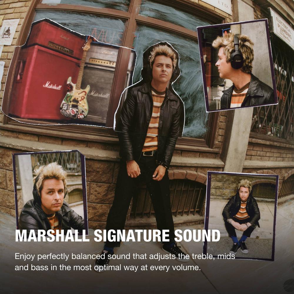 Marshall Monitor II BT ANC Over-Ear Headphone - Black