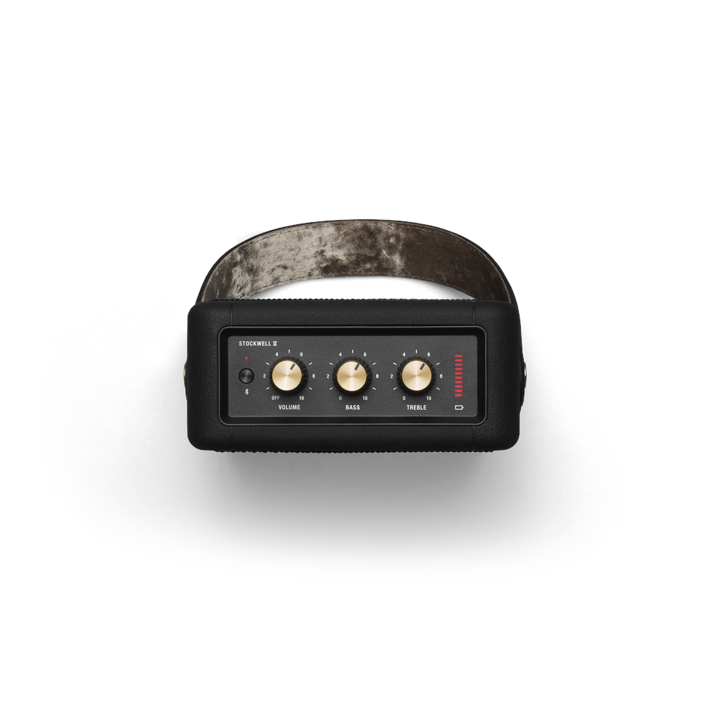 Marshall Stockwell II Portable BT Speaker - Black & Brass