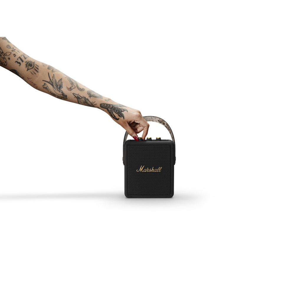 Marshall Stockwell II Portable BT Speaker - Black & Brass