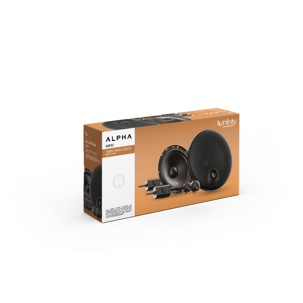 JBL Alpha 603C 6.5" (16.5cm) 2 Way Component Car Speaker