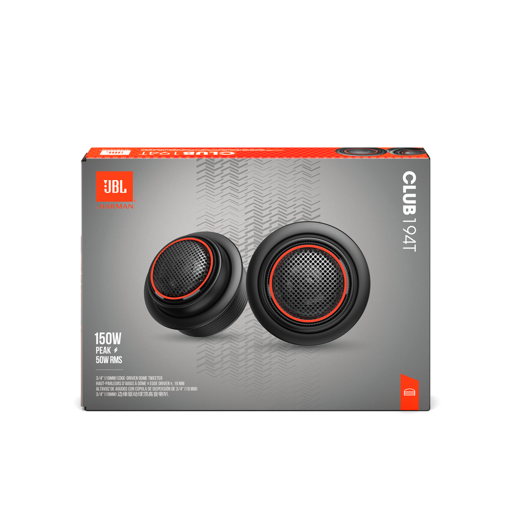 JBL Club 194T 4.3" 50 WATT Silk Dome Car Tweeter