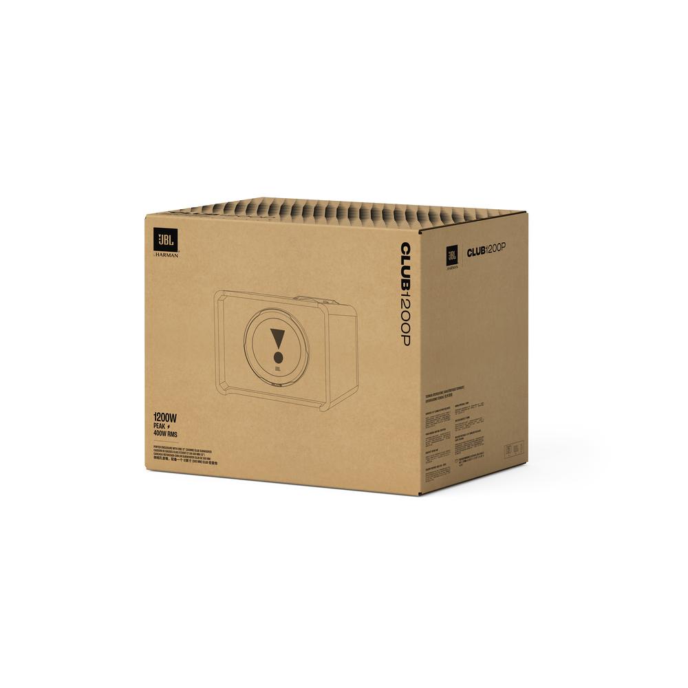 JBL Club 1200 P 12" 400 WATT Single Car Subwoofer