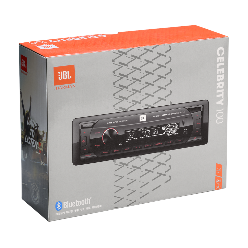 JBL Celebrity 100 Single Din Bluetooth Car Radio