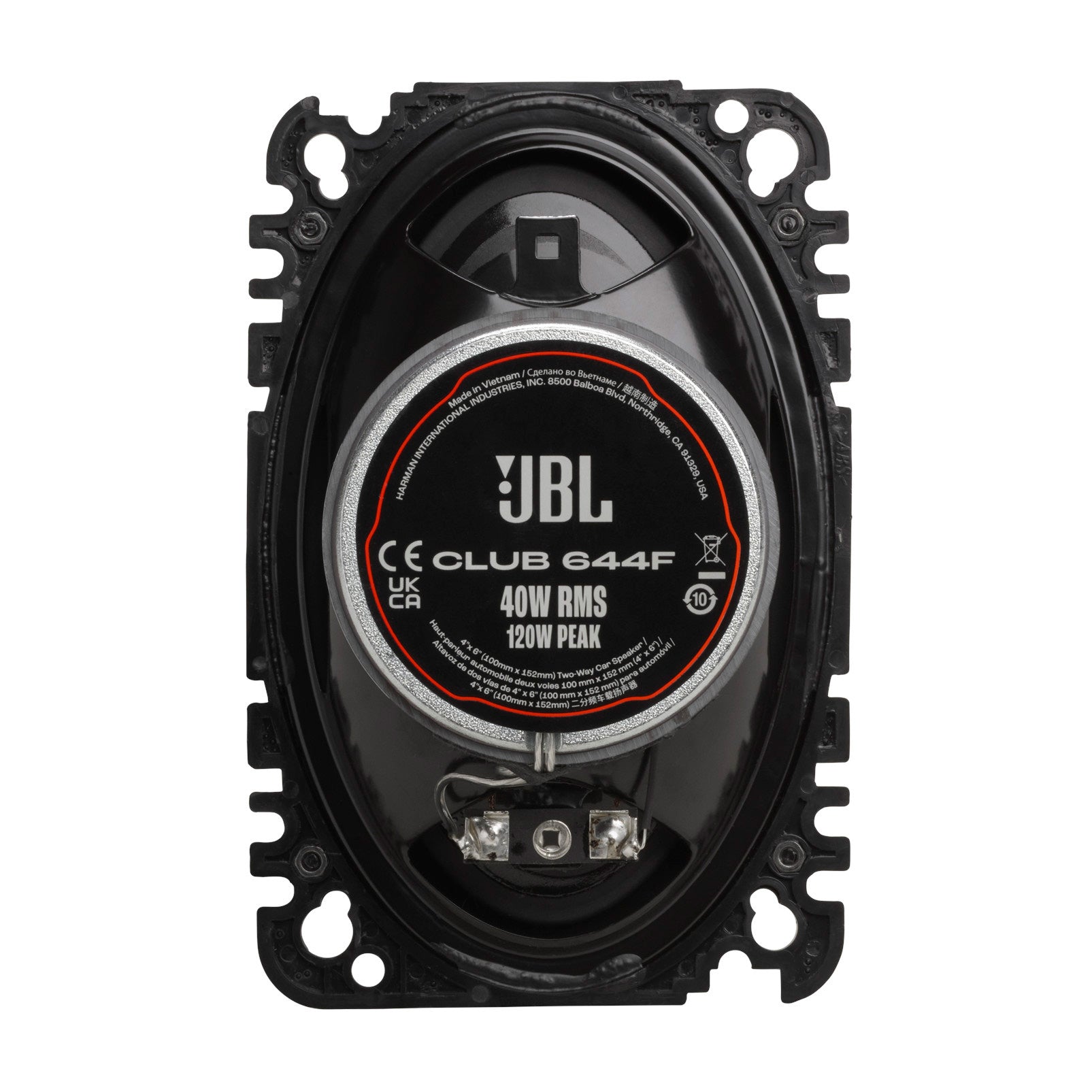 JBL CB644F 4x6" 40 WATT Co Axial Car Speaker