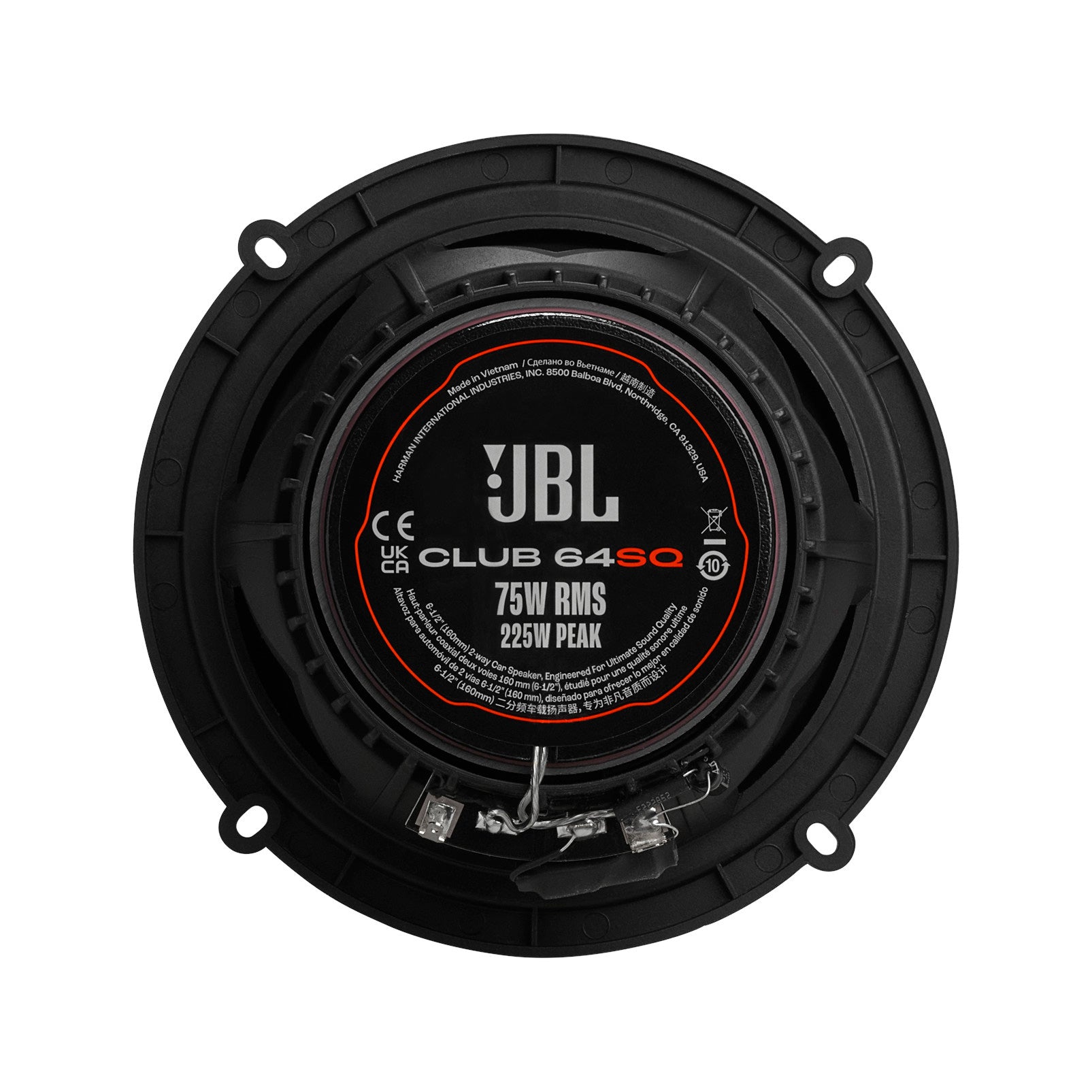 JBL CB64SQ 6x8" 60 WATT Co Axial Car Speaker