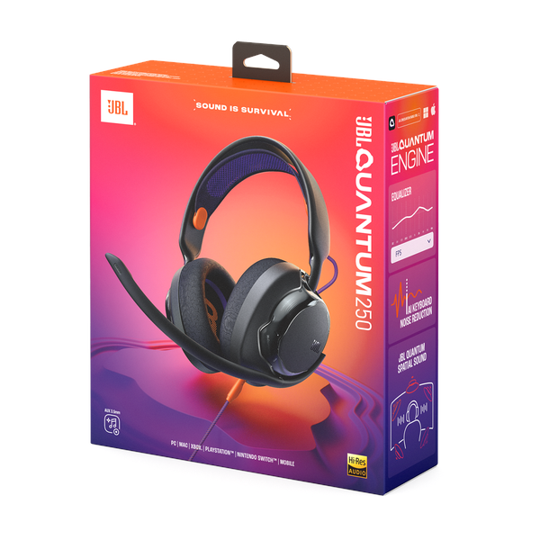 JBL Quantum 250 Wired Gaming Over Ear Headphone