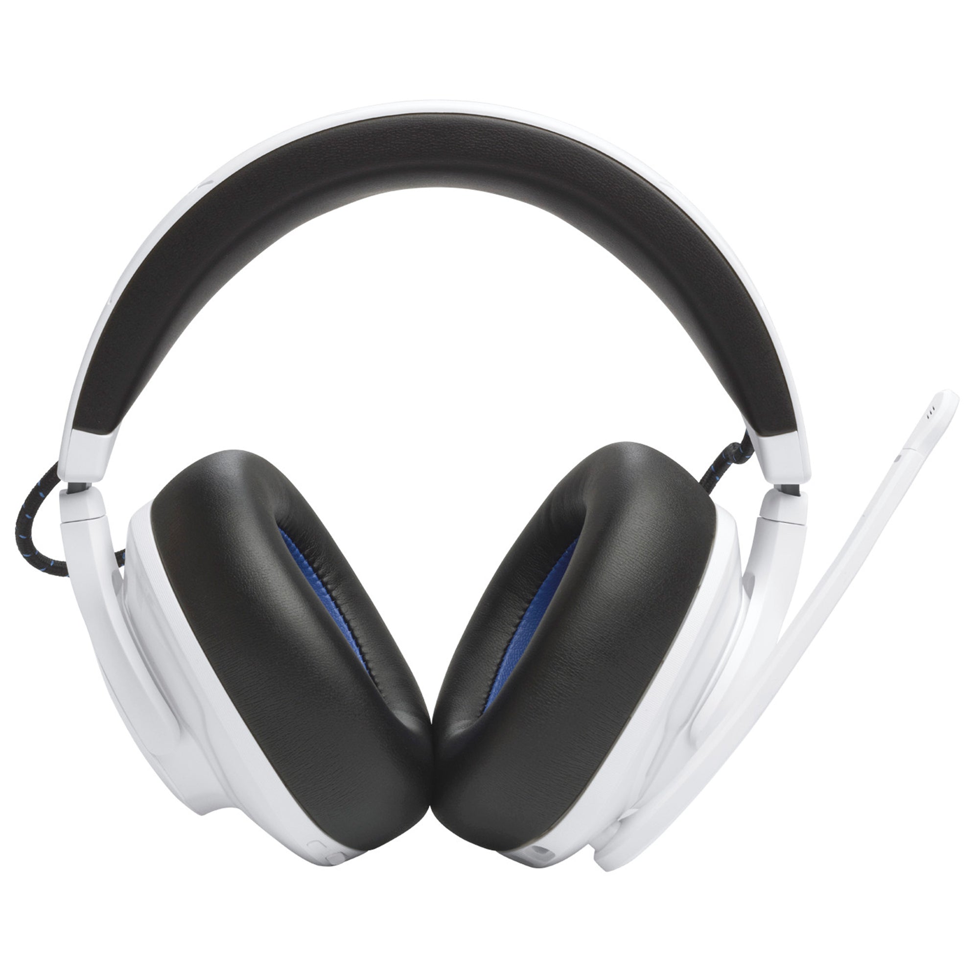 JBL Quantum 910P Wireless Over Ear Gaming Headphone-White/Blue