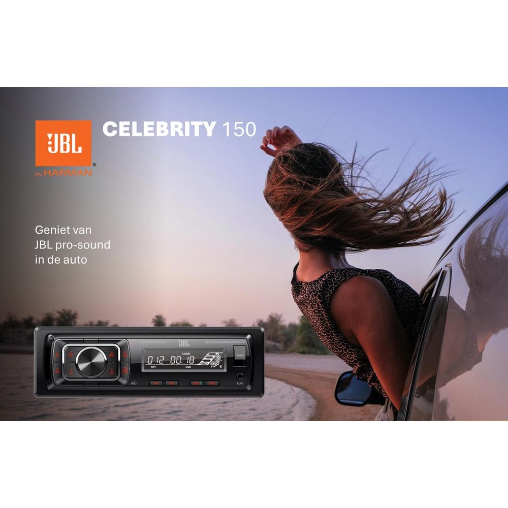 JBL Celebrity 150 Single Din Bluetooth Car Radio