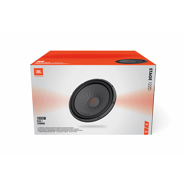 JBL SUBST122D 10" 1000 WATT Dual Voice Coil Car Subwoofer