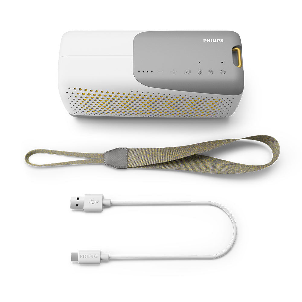Philips TAS4807 Portable BT Speaker - White