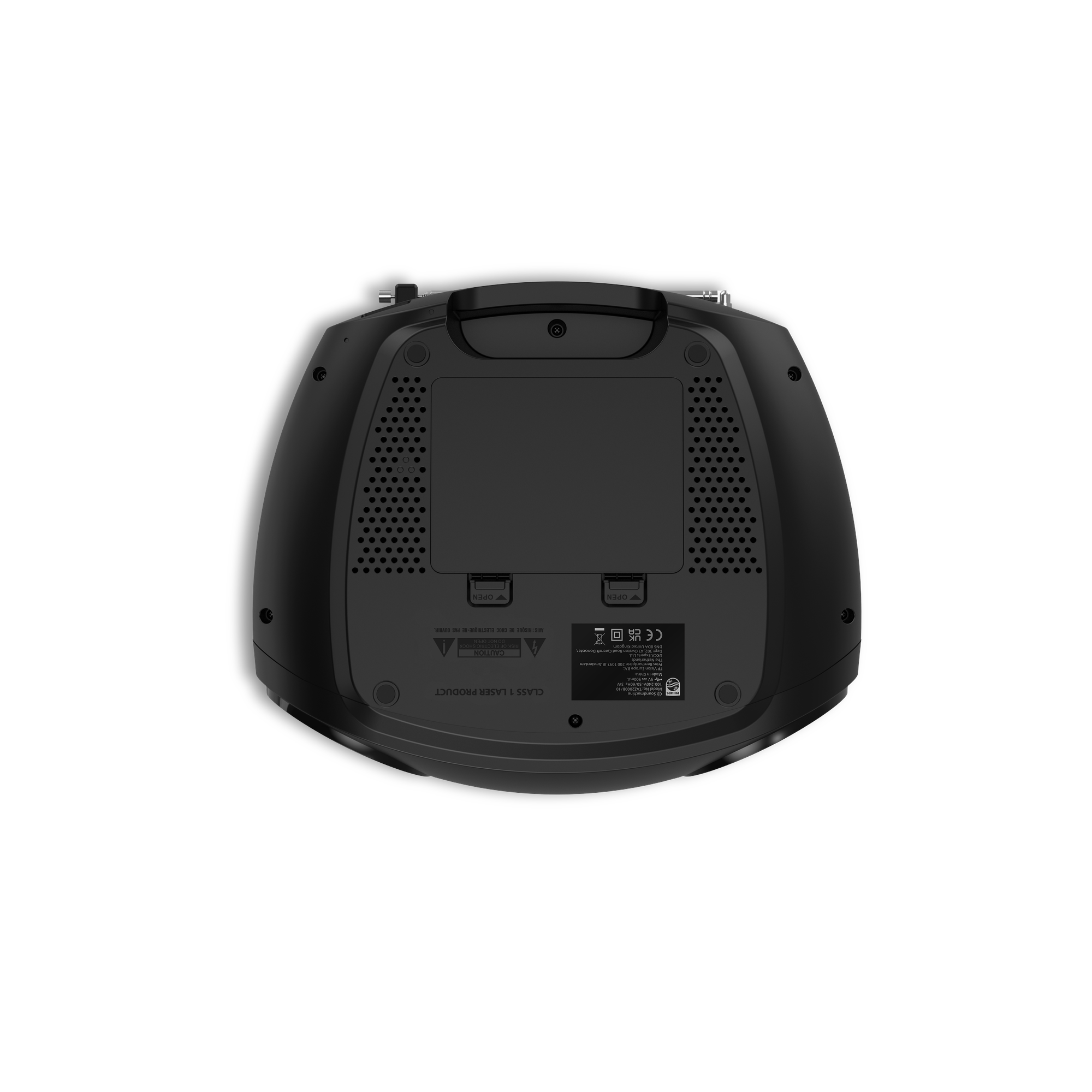 Philips TAZ200B/10 BT/CD/FM/USB Boombox - Black