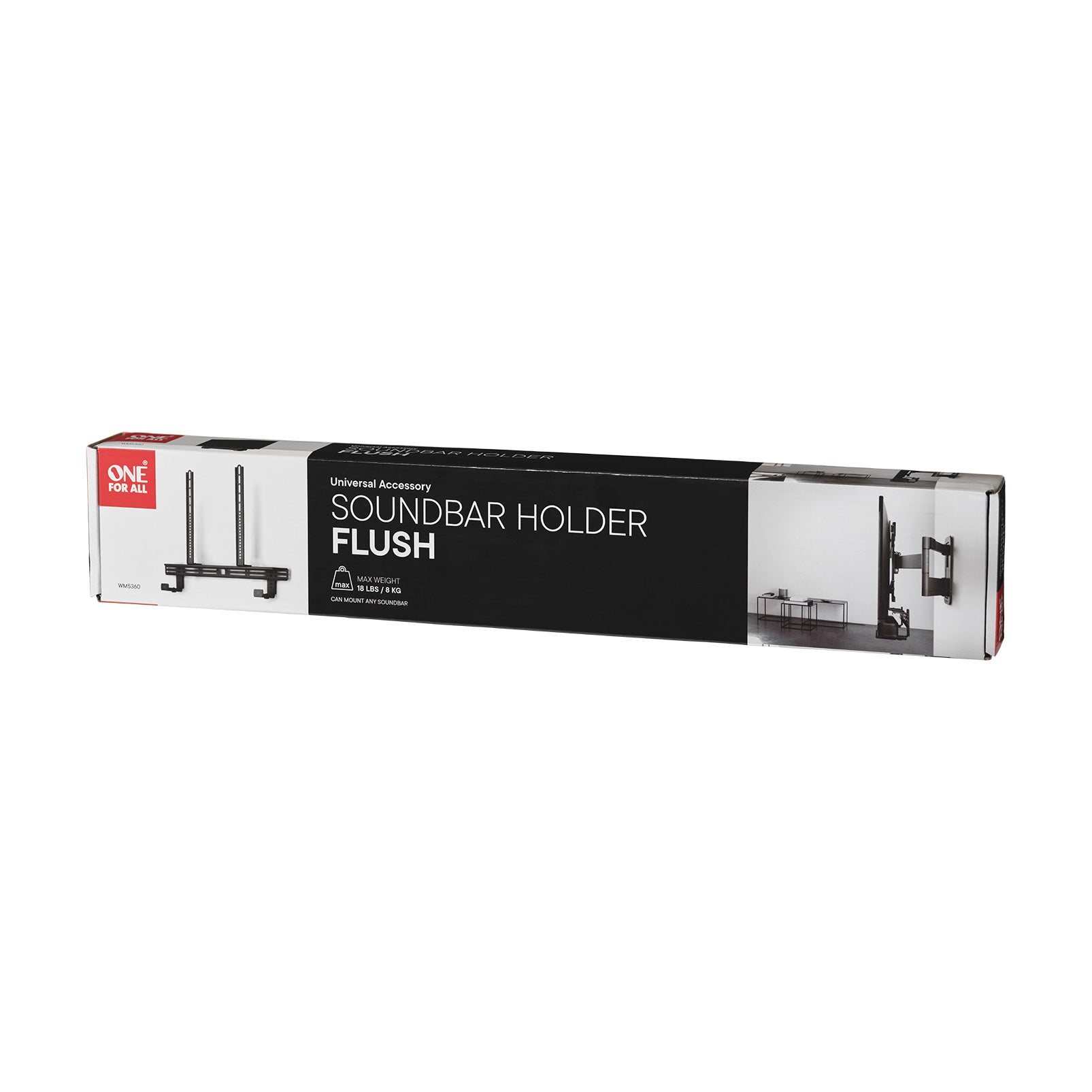One For All WM5360 Sound Bar Holder-Turn/Flush