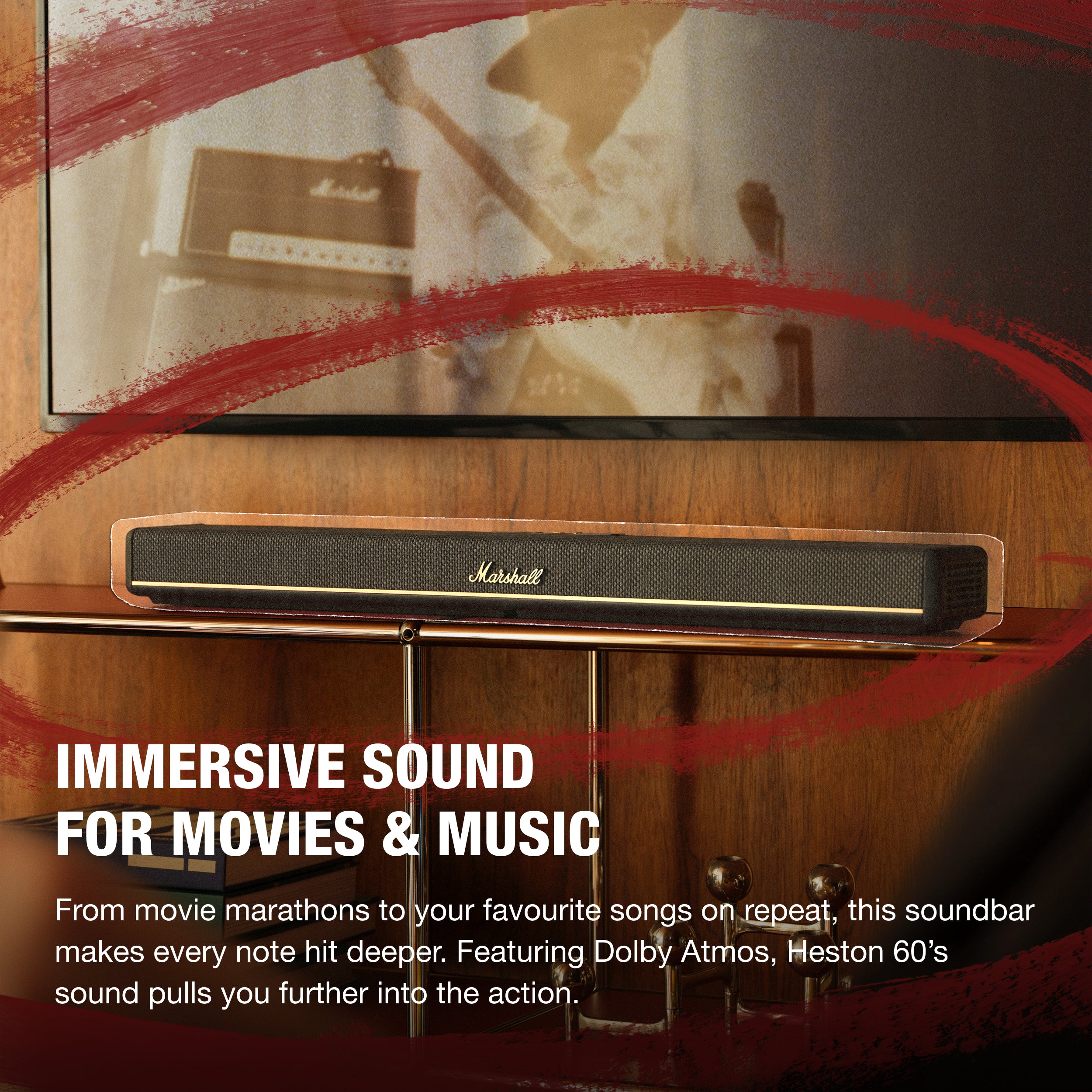 Marshall Heston 60 Dolby Atmos Soundbar – Connoisseur SA