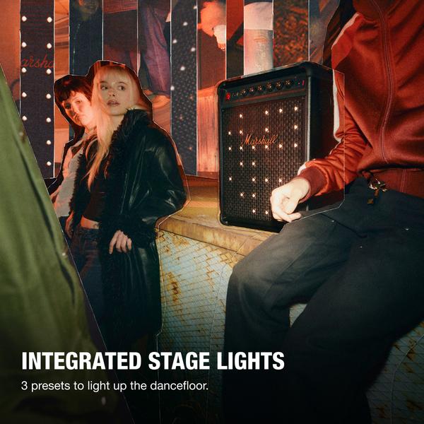 Marshall Bromley 450 Moveable BT Speaker-Black/Brass