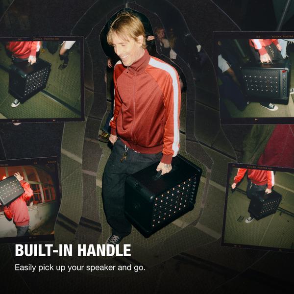 Marshall Bromley 450 Moveable BT Speaker-Black/Brass