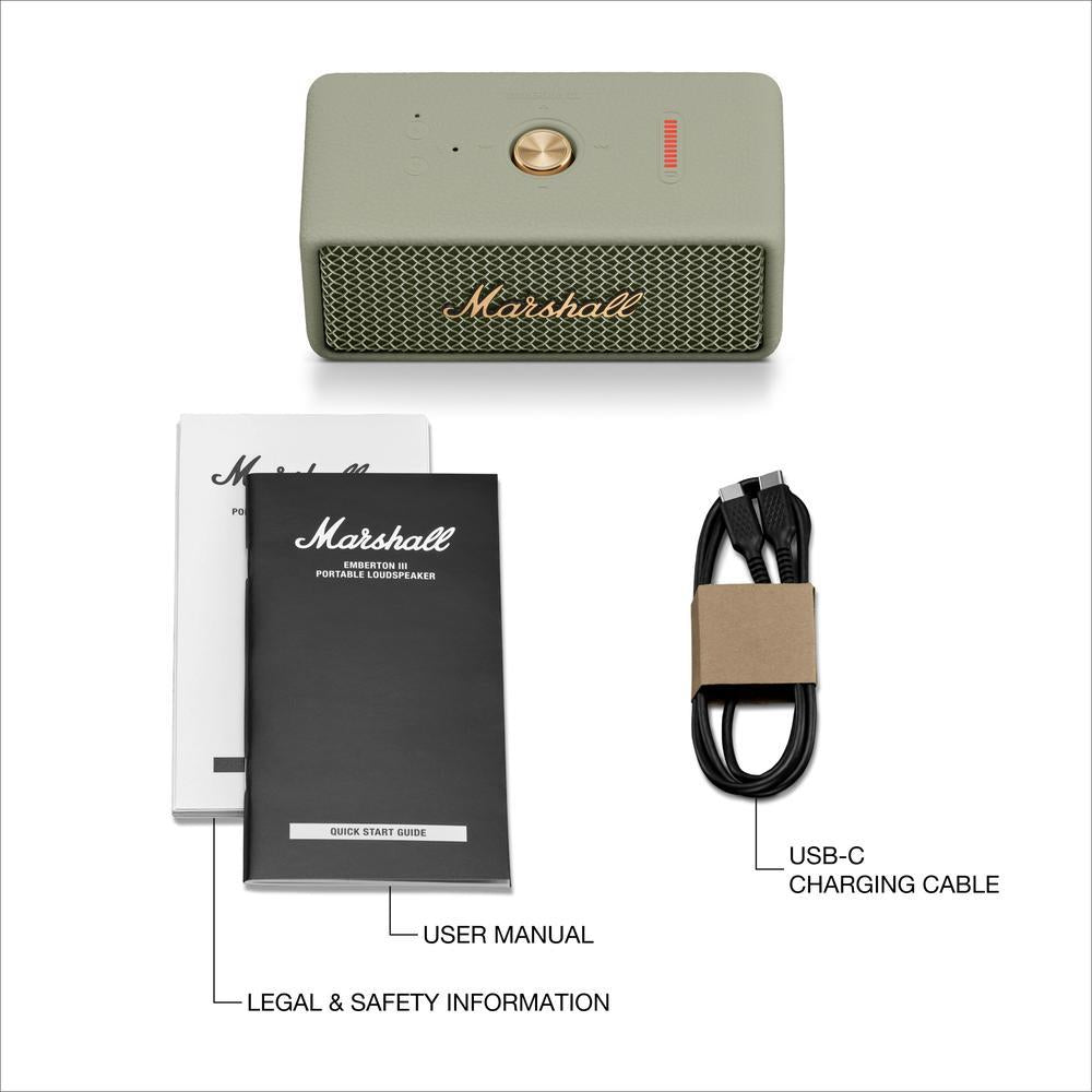 Marshall Emberton III Portable BT Speaker