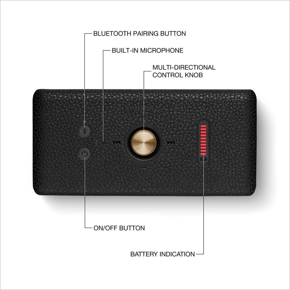 Marshall Emberton III Portable BT Speaker