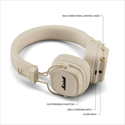 Marshall Major V BT On Ear Headphone