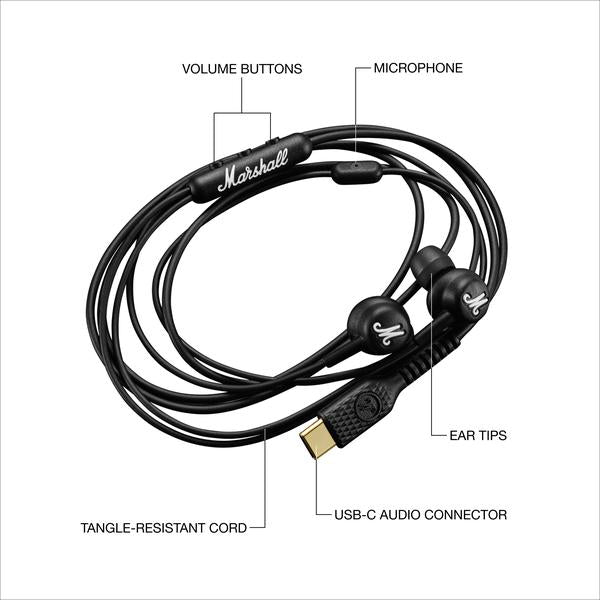 Marshall Mode Wired Type-C Input In Ear Headphone