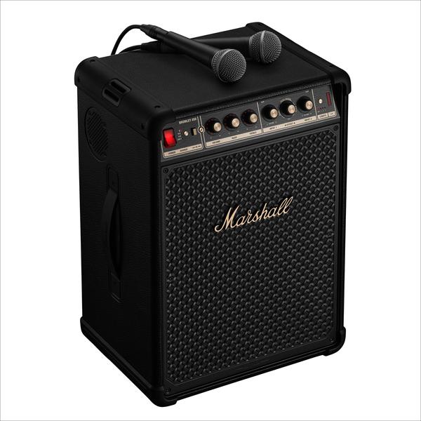 Marshall Bromley 450 スピーカー Marshall Bromley 450 Moveable BT Speaker-Black/Brass – Connoisseur SA