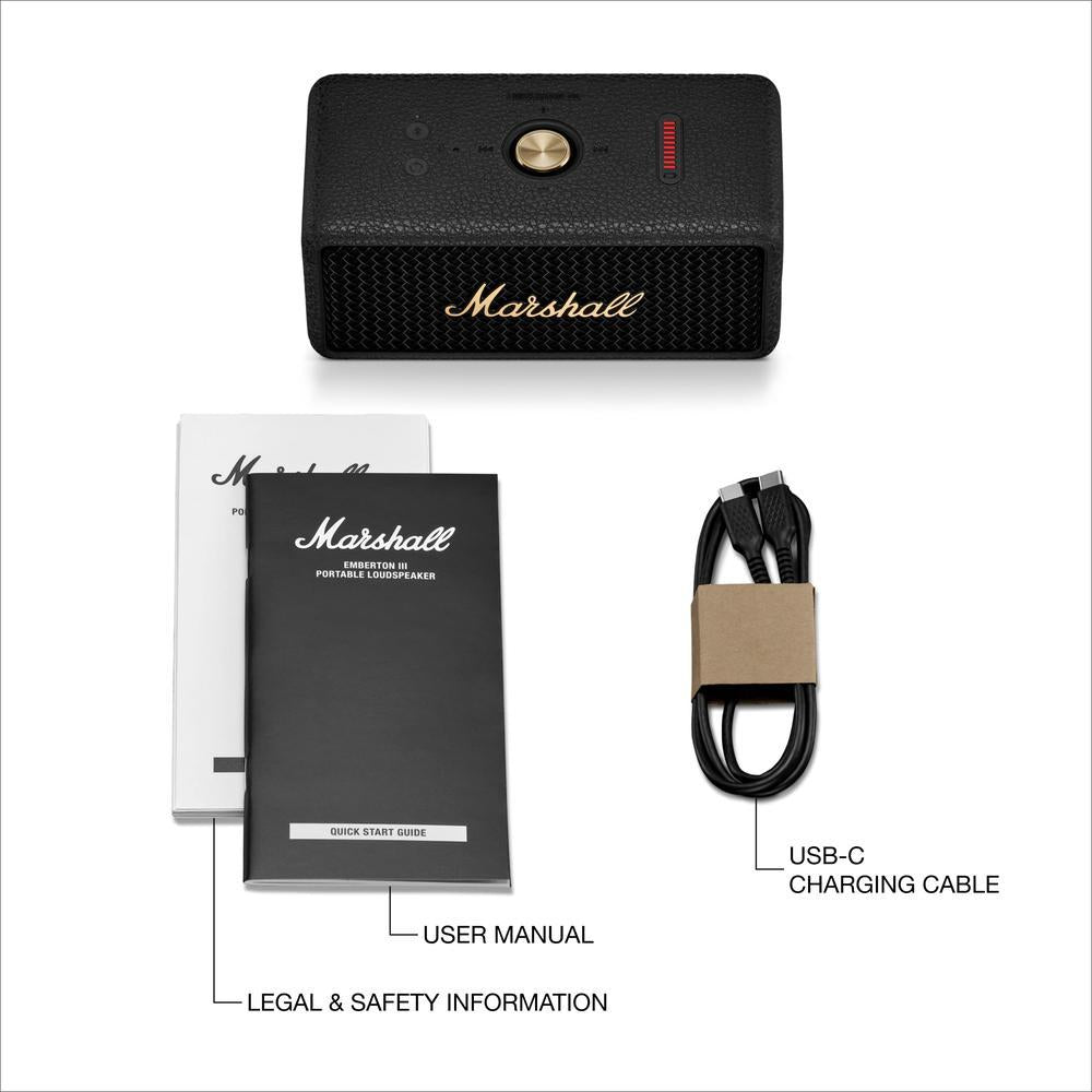 Marshall Emberton III Portable BT Speaker