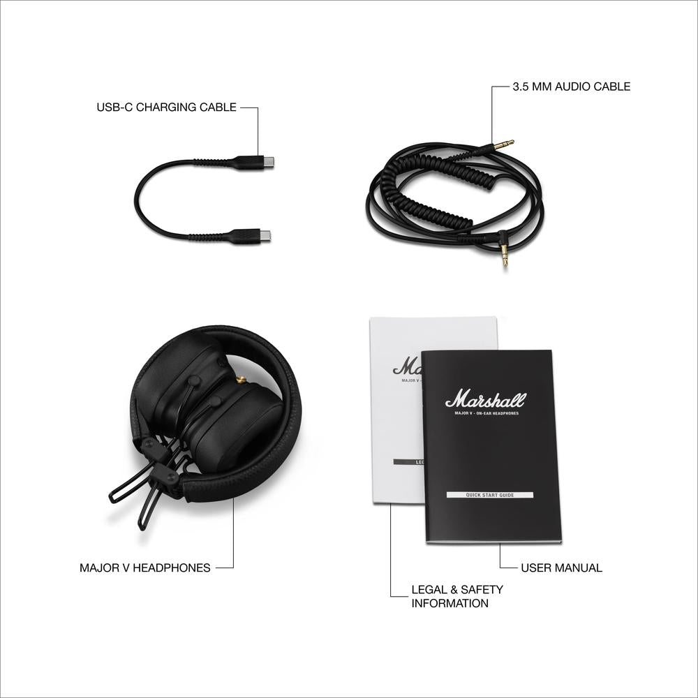 Marshall Major V BT On Ear Headphone