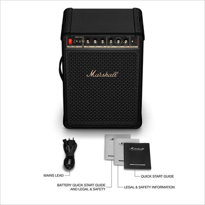 Marshall Bromley 450 Moveable BT Speaker-Black/Brass