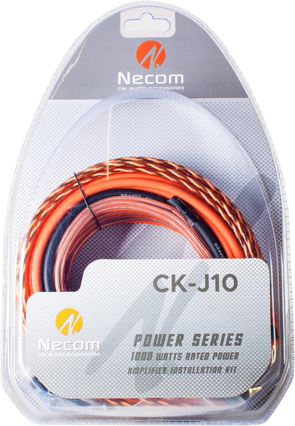 Necom CK-J10 8 Gauge Amp Wiring Kit
