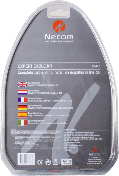 Necom CK-J10 8 Gauge Amp Wiring Kit
