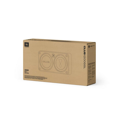 JBL Club 1200 SSL 12" 400 WATT Shallow Single Car Subwoofer