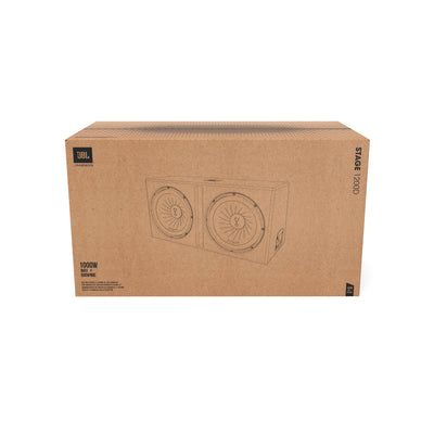JBL Stage 1200D Two 12" 1000 WATT Car Subwoofer