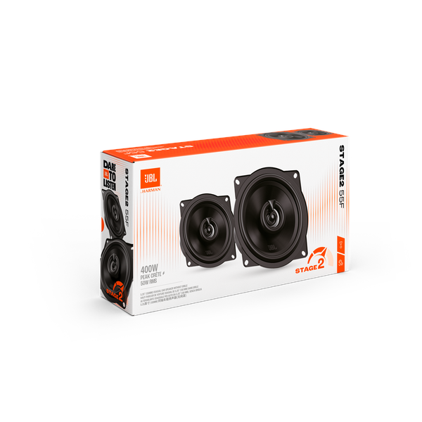 JBL Stage2 55F 5.25" (13cm) 400 WATT 2 Way Co Axial Car Speaker (No Grill)