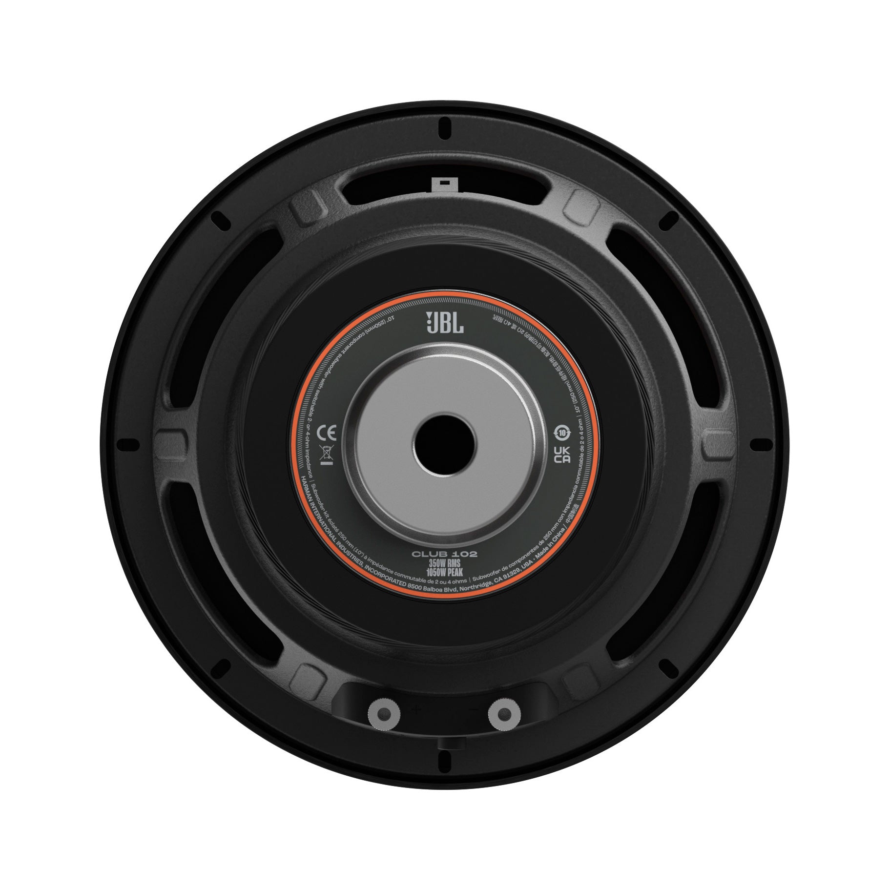 JBL Club 102 10" 300 WATT Marine Subwoofer