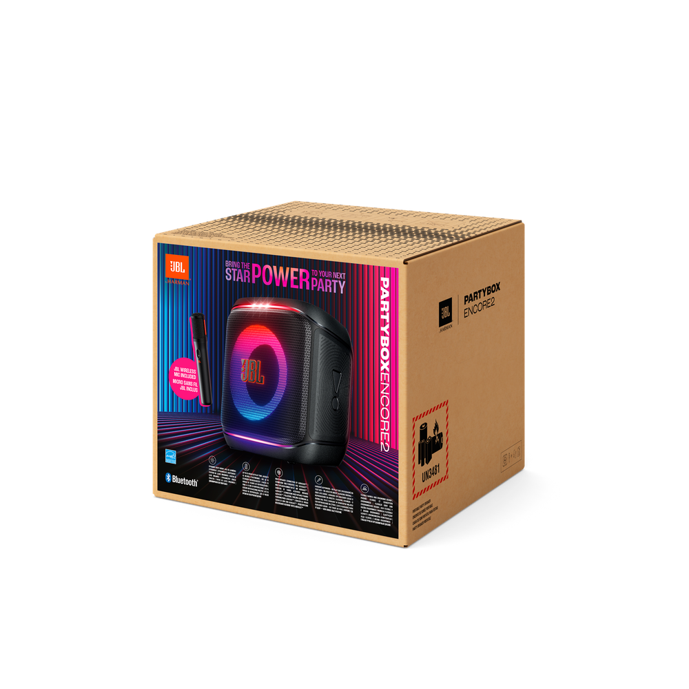 JBL Partybox Encore 2 Portable Speaker - Black
