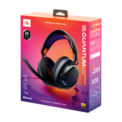 JBL Quantum 650 BT Over Ear Gaming Headphone