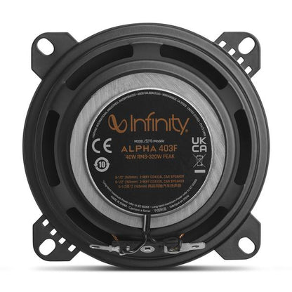 JBL Alpha 403F 4" (10cm) 2 Way Co Axial Car Speaker (No Grill)