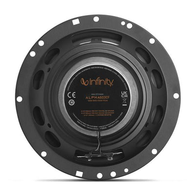 JBL Alpha 603CF 6.5" (16.5cm) 2 Way Component Car Speaker (No Grill)