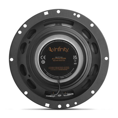 JBL Alpha 603M 6.5" (16cm) 3 Way Co Axial Car Speaker