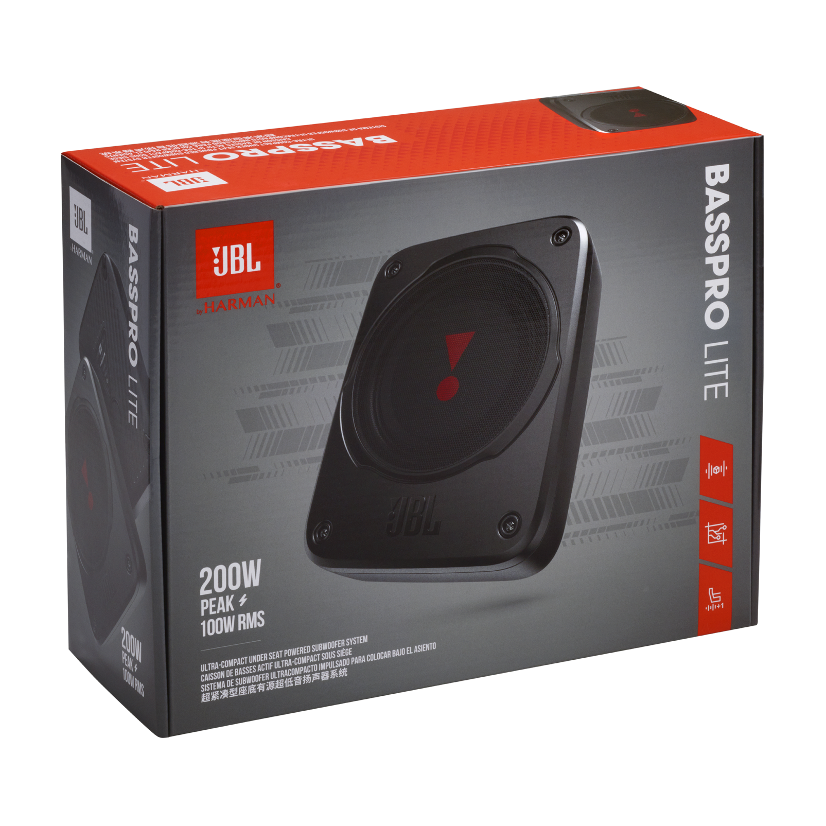 JBL BassPro Lite 7" 200 WATT Car Subwoofer