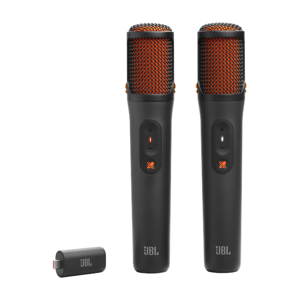 JBL Easy Sing AI Karaoke Wireless MIC + Receiver (pack of 2) - Black