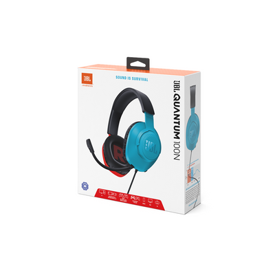 JBL Quantum100N Wired Nintendo Gaming Over Ear Headphone - Black
