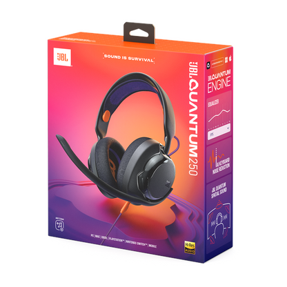JBL Quantum 250 Wired Gaming Over Ear Headphone