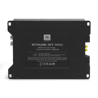 JBL STAGE GT60041 Car Amplifier 4CH 60 watts RMS x 4