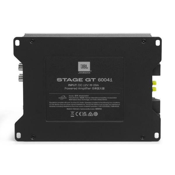 JBL STAGE GT60041 Car Amplifier 4CH 60 watts RMS x 4