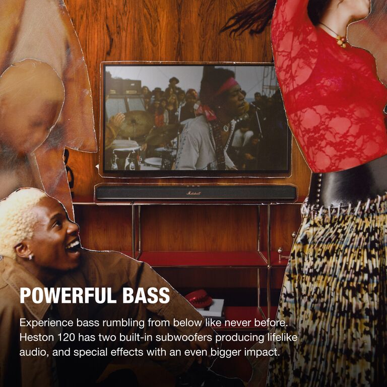 Marshall Heston 120 Dolby Atmos Soundbar