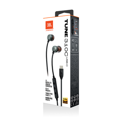 JBL Tune 310C Hi-Res USB-C Wired In Ear Headphone