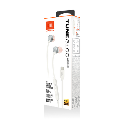 JBL Tune 310C Hi-Res USB-C Wired In Ear Headphone