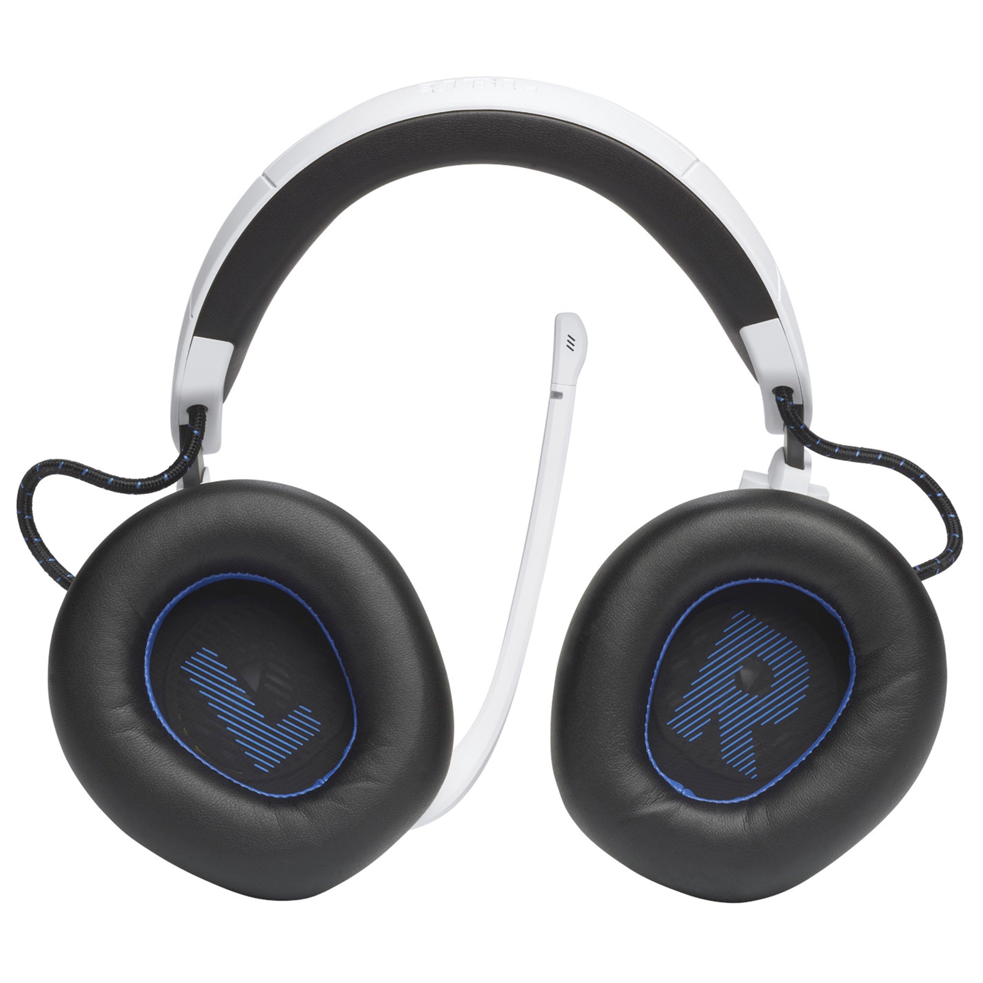 JBL Quantum 910P Wireless Over Ear Gaming Headphone-White/Blue