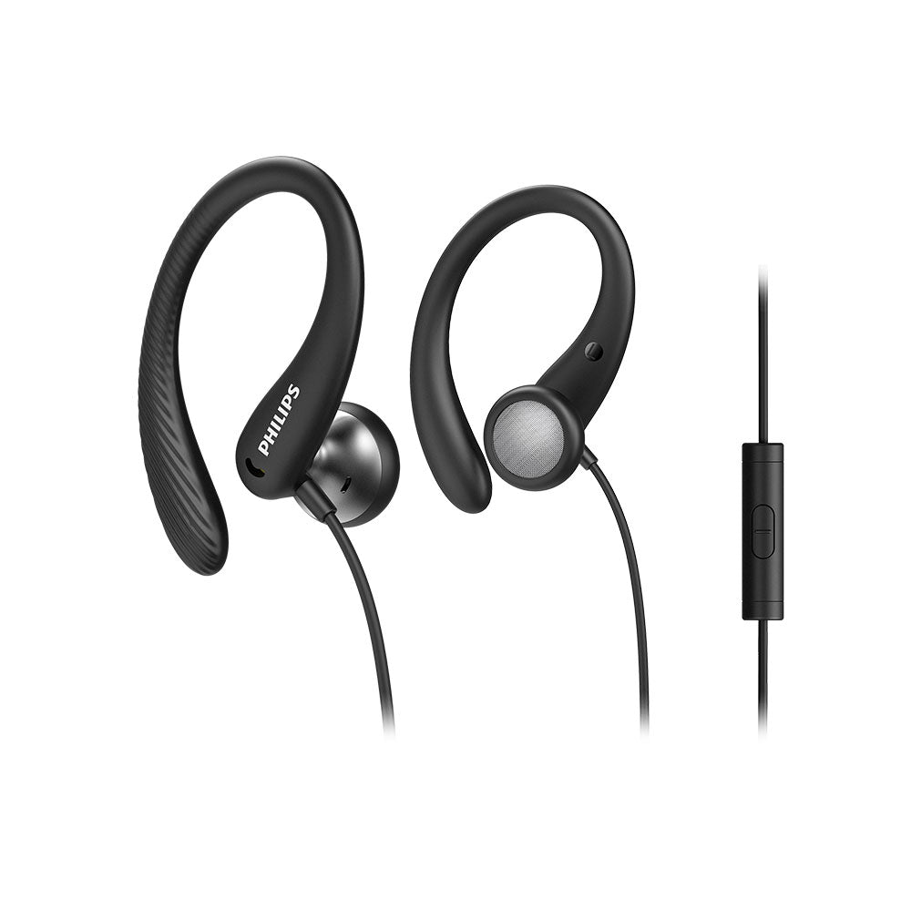 Philips TAA1105 Wired In Ear Hook Sport Headphone - Black