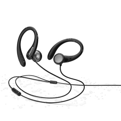 Philips TAA1105 Wired In Ear Hook Sport Headphone - Black